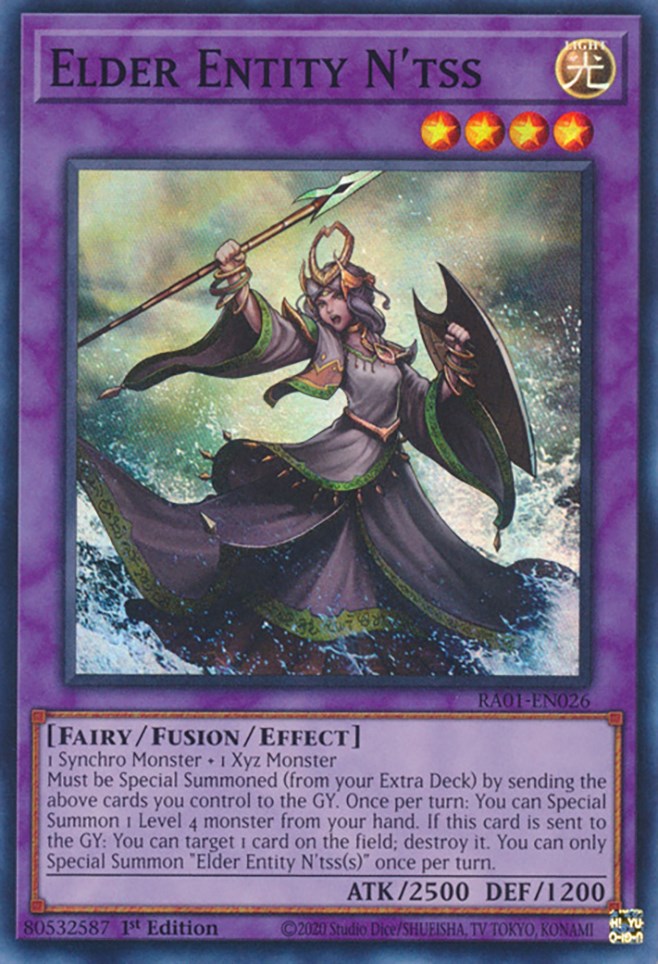 Elder Entity N'tss [RA01-EN026] Super Rare | Galaxy Games LLC