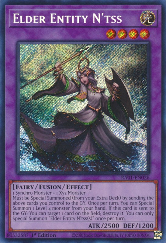 Elder Entity N'tss [RA01-EN026] Secret Rare | Galaxy Games LLC