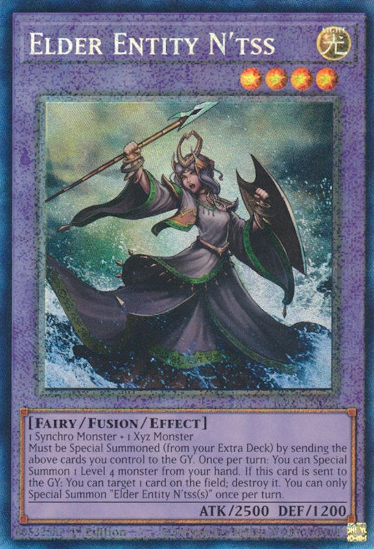 Elder Entity N'tss [RA01-EN026] Prismatic Collector's Rare | Galaxy Games LLC