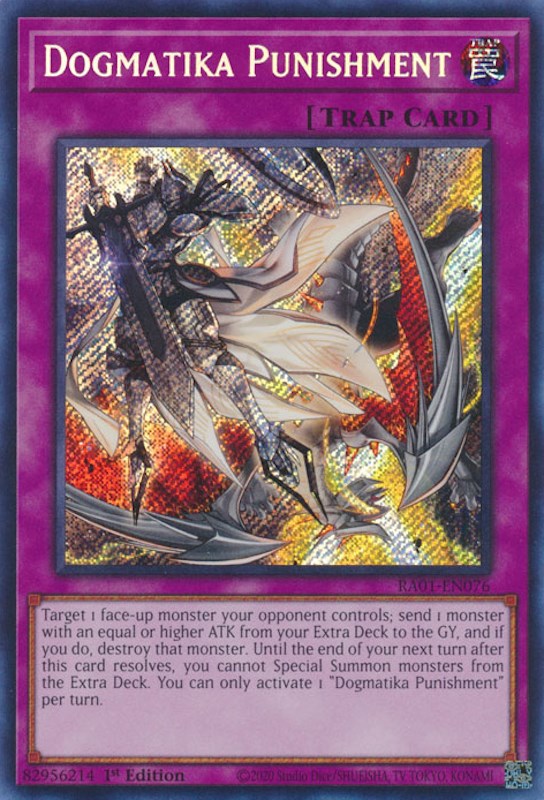 Dogmatika Punishment [RA01-EN076] Secret Rare | Galaxy Games LLC