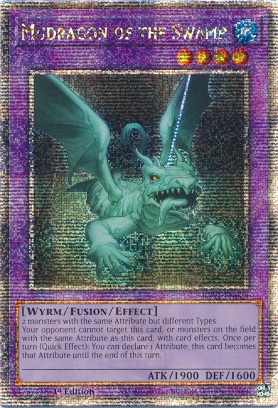 Mudragon of the Swamp [RA01-EN028] Quarter Century Secret Rare | Galaxy Games LLC