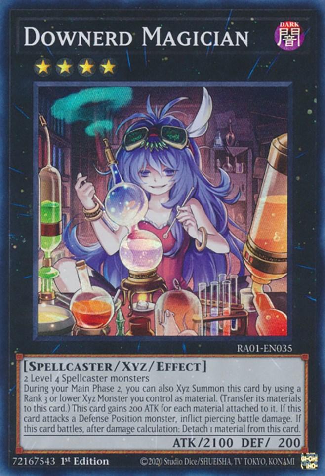 Downerd Magician [RA01-EN035] Super Rare | Galaxy Games LLC