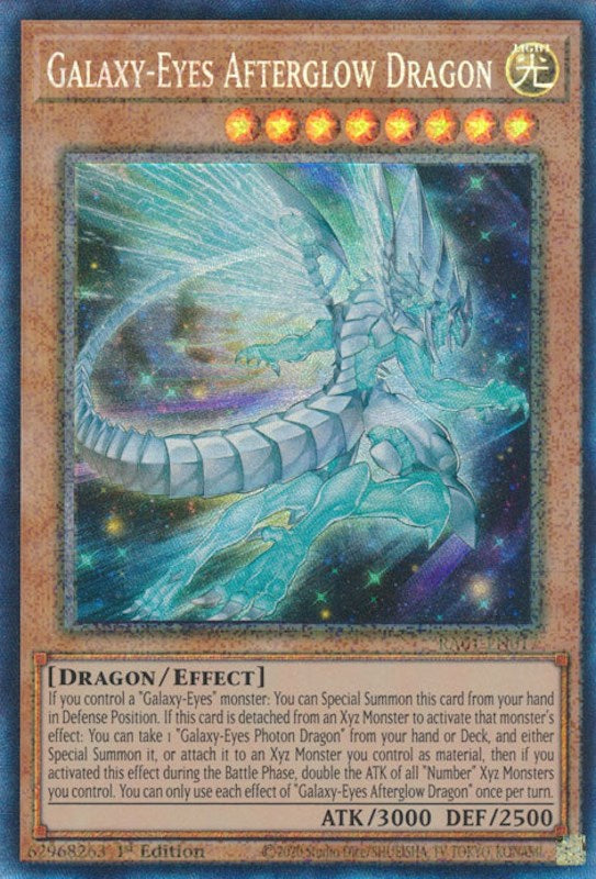 Galaxy-Eyes Afterglow Dragon [RA01-EN017] Prismatic Collector's Rare | Galaxy Games LLC