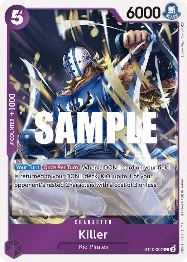 Killer [Ultra Deck - The Three Captains] | Galaxy Games LLC