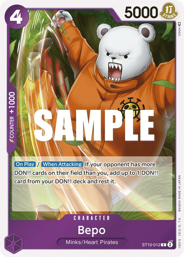 Bepo [Ultra Deck - The Three Captains] | Galaxy Games LLC