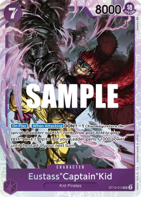Eustass"Captain"Kid [Ultra Deck - The Three Captains] | Galaxy Games LLC