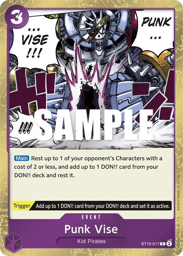 Punk Vise [Ultra Deck - The Three Captains] | Galaxy Games LLC