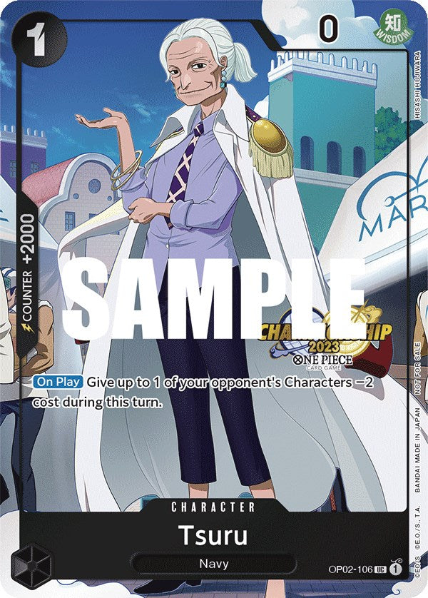 Tsuru (CS 2023 Event Pack) [One Piece Promotion Cards] | Galaxy Games LLC
