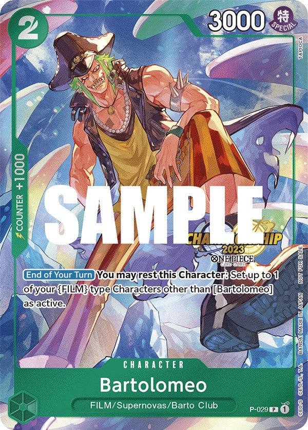 Bartolomeo (CS 2023 Event Pack) [One Piece Promotion Cards] | Galaxy Games LLC