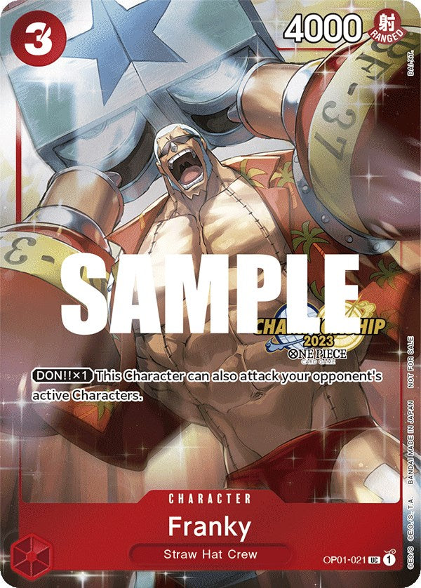 Franky (CS 2023 Celebration Pack) [One Piece Promotion Cards] | Galaxy Games LLC