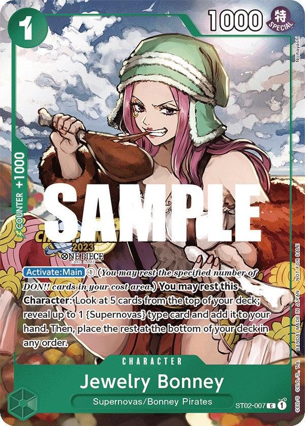 Jewelry Bonney (CS 2023 Celebration Pack) [One Piece Promotion Cards] | Galaxy Games LLC