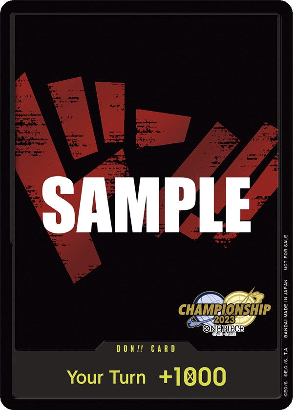 DON!! Card (CS 2023 Celebration Pack) [One Piece Promotion Cards] | Galaxy Games LLC