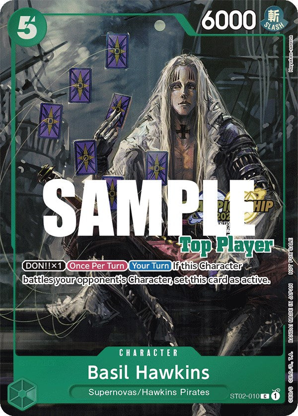 Basil Hawkins (CS 2023 Top Players Pack) [One Piece Promotion Cards] | Galaxy Games LLC