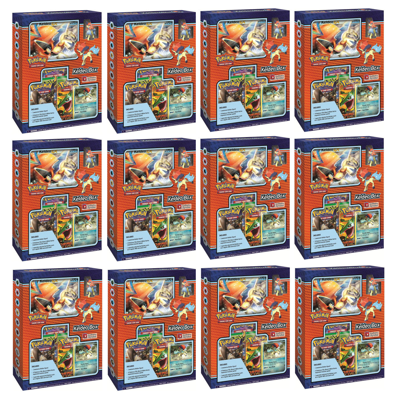 Black & White - Keldeo Box Display | Galaxy Games LLC