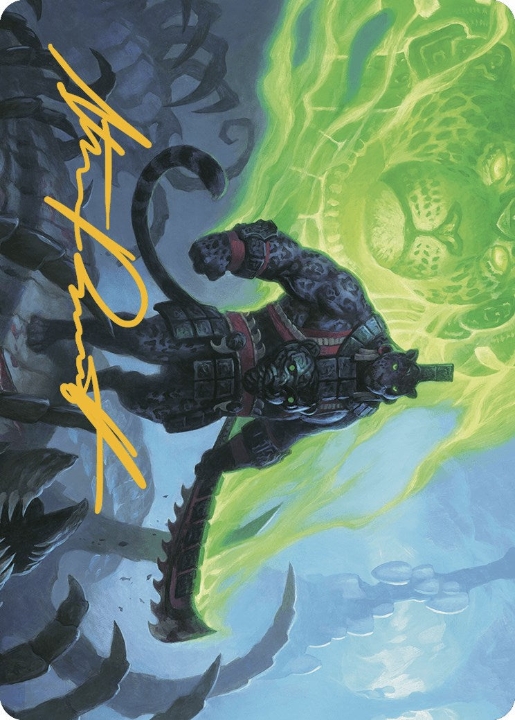 Malamet Veteran Art Card (Gold-Stamped Signature) [The Lost Caverns of Ixalan Art Series] | Galaxy Games LLC