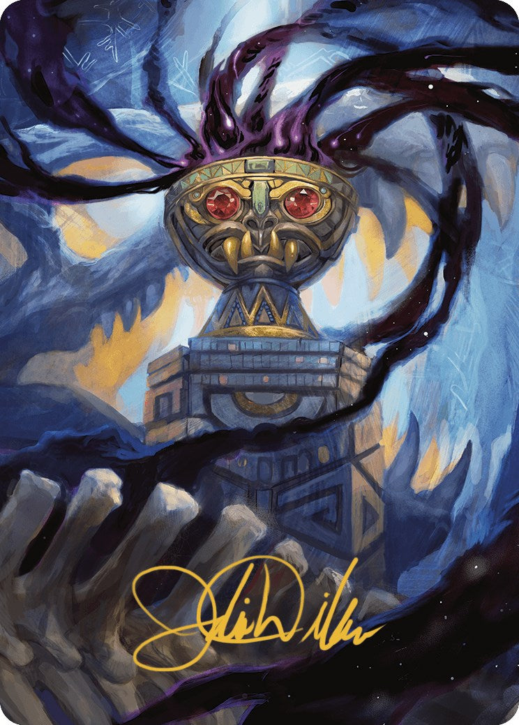 Chalice of the Void Art Card (Gold-Stamped Signature) [The Lost Caverns of Ixalan Art Series] | Galaxy Games LLC