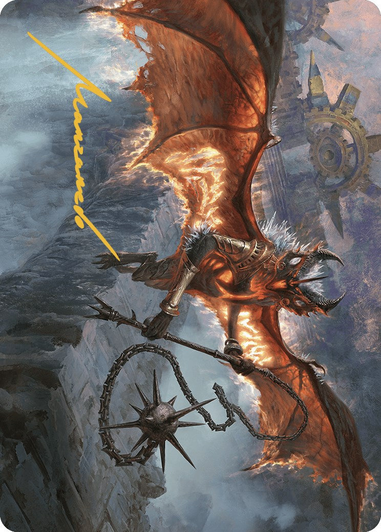 Bloodletter of Aclazotz Art Card (15/81) (Gold-Stamped Signature) [The Lost Caverns of Ixalan Art Series] | Galaxy Games LLC