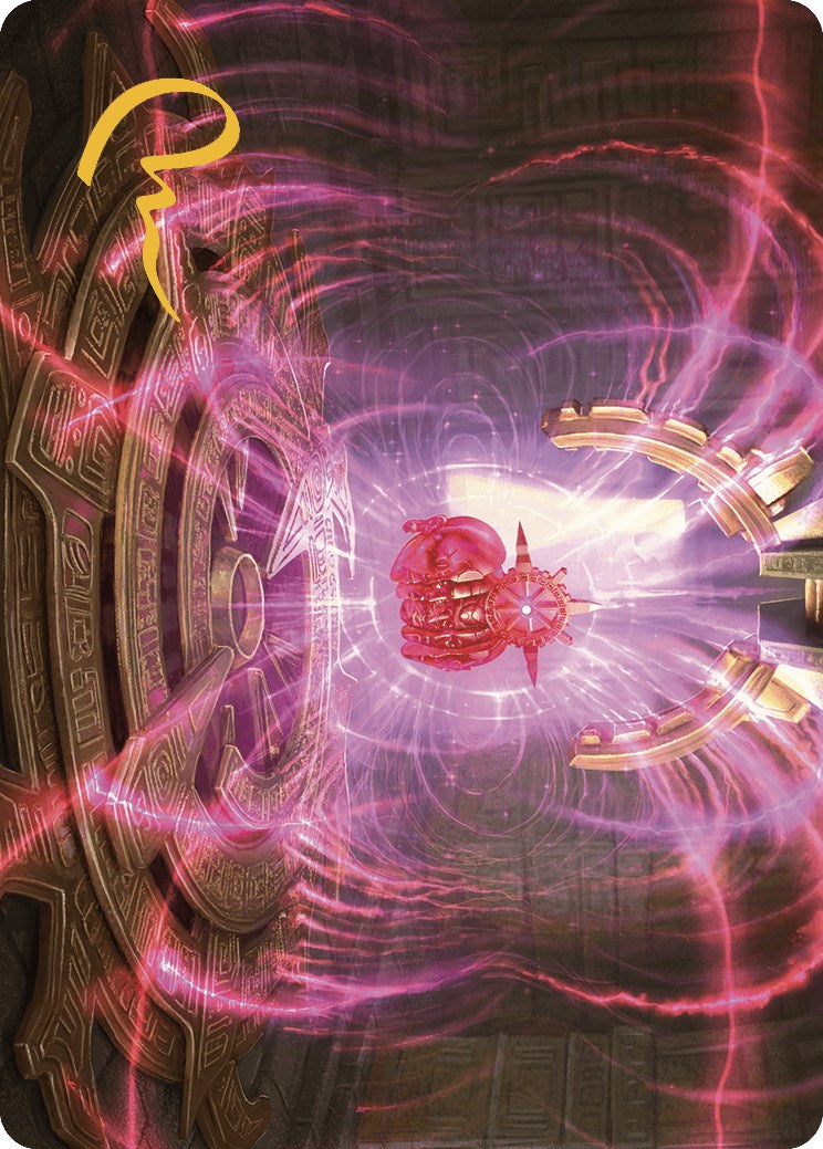 Locus of Enlightenment Art Card (Gold-Stamped Signature) [The Lost Caverns of Ixalan Art Series] | Galaxy Games LLC
