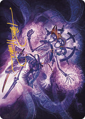 The Grim Captain Art Card (Gold-Stamped Signature) [The Lost Caverns of Ixalan Art Series] | Galaxy Games LLC