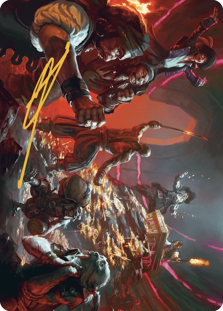 Hit the Mother Lode Art Card (Gold-Stamped Signature) [The Lost Caverns of Ixalan Art Series] | Galaxy Games LLC