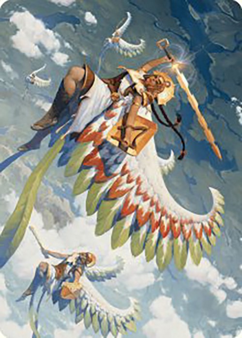 Resplendent Angel Art Card (5/81) [The Lost Caverns of Ixalan Art Series] | Galaxy Games LLC