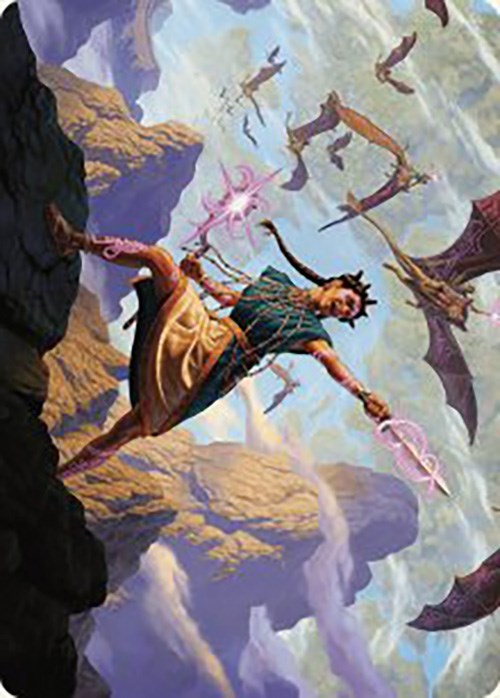 Warden of the Inner Sky Art Card [The Lost Caverns of Ixalan Art Series] | Galaxy Games LLC