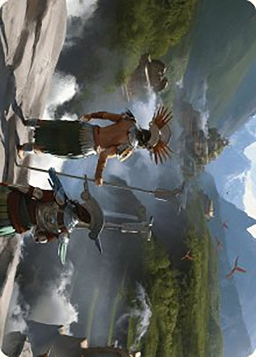 Glimpse the Core Art Card [The Lost Caverns of Ixalan Art Series] | Galaxy Games LLC