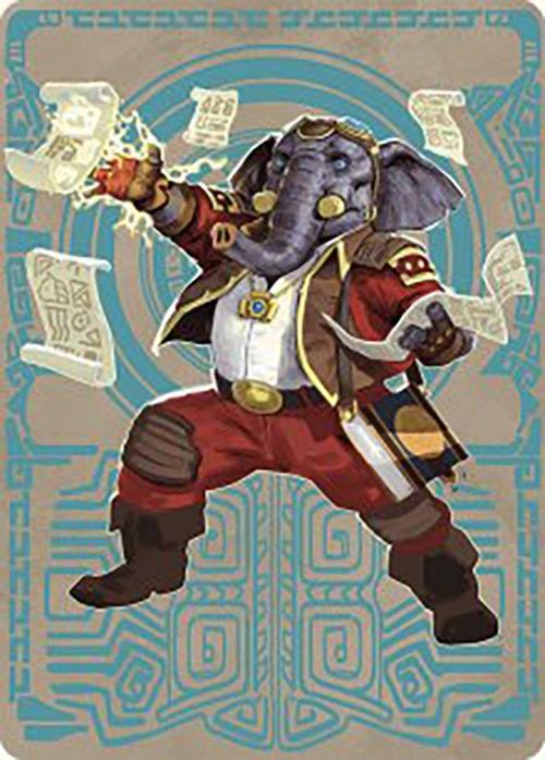 Quintorius Kand Art Card (65/81) [The Lost Caverns of Ixalan Art Series] | Galaxy Games LLC