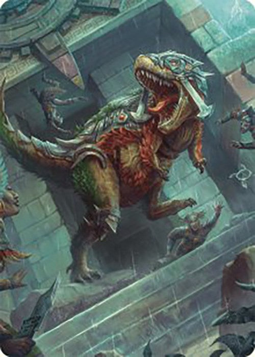 Carnage Tyrant Art Card [The Lost Caverns of Ixalan Art Series] | Galaxy Games LLC