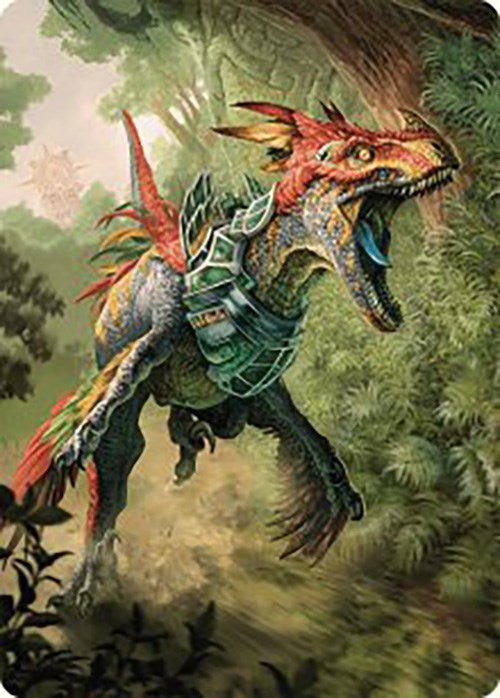 Dinosaur Token Art Card [The Lost Caverns of Ixalan Art Series] | Galaxy Games LLC