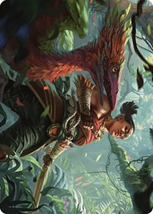 Wayta, Trainer Prodigy Art Card [The Lost Caverns of Ixalan Art Series] | Galaxy Games LLC