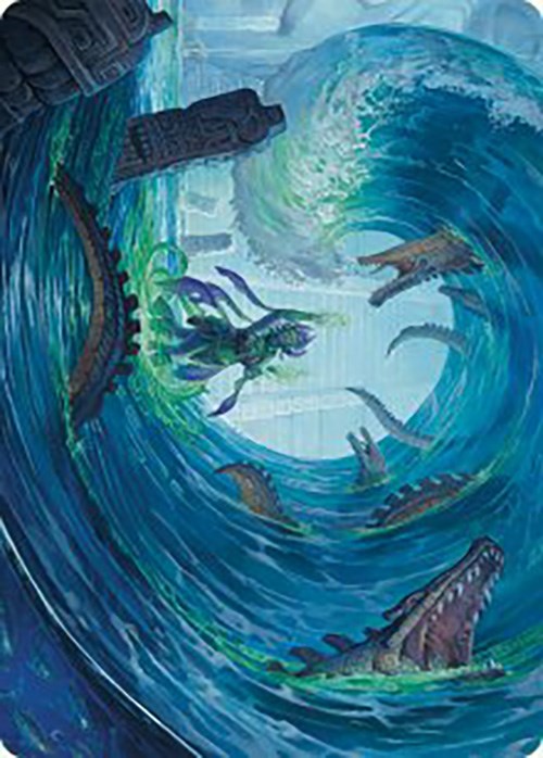 Wave Goodbye Art Card [The Lost Caverns of Ixalan Art Series] | Galaxy Games LLC