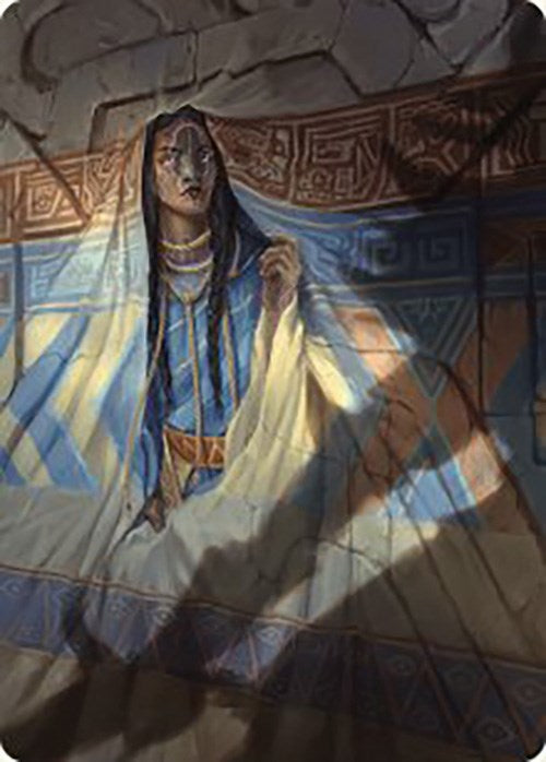 Whispersilk Cloak Art Card [The Lost Caverns of Ixalan Art Series] | Galaxy Games LLC