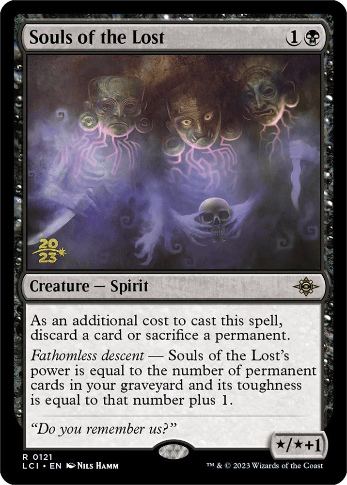 Souls of the Lost [The Lost Caverns of Ixalan Prerelease Cards] | Galaxy Games LLC