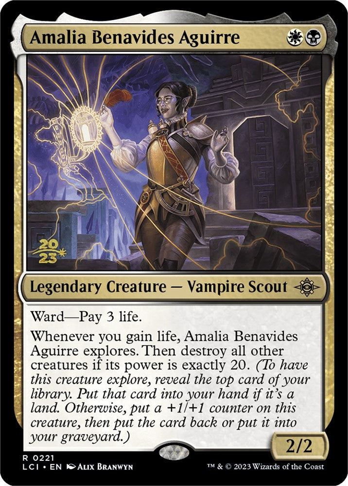 Amalia Benavides Aguirre [The Lost Caverns of Ixalan Prerelease Cards] | Galaxy Games LLC