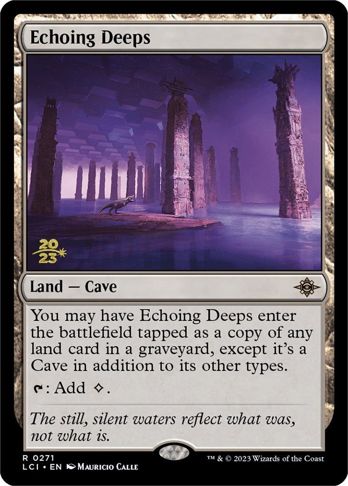 Echoing Deeps [The Lost Caverns of Ixalan Prerelease Cards] | Galaxy Games LLC