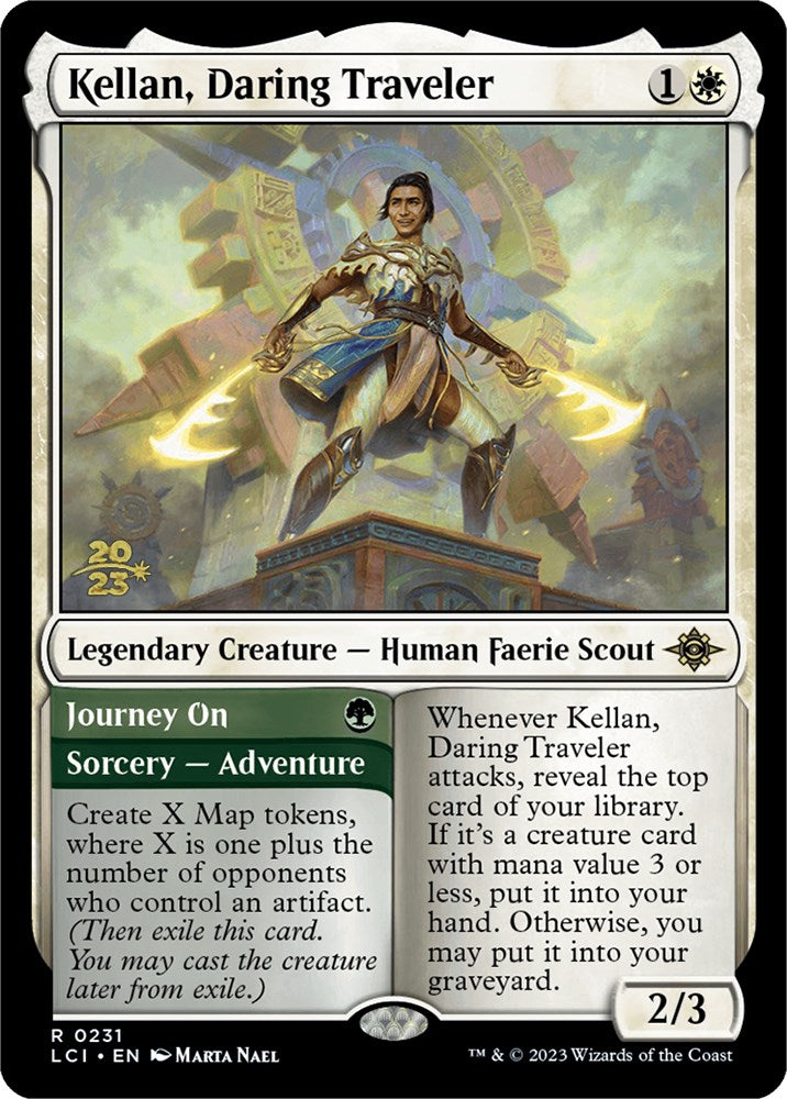 Kellan, Daring Traveler [The Lost Caverns of Ixalan Prerelease Cards] | Galaxy Games LLC