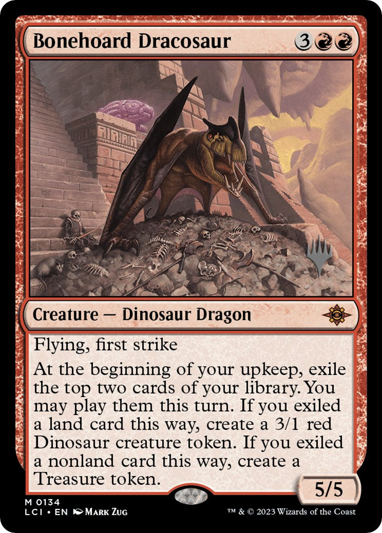 Bonehoard Dracosaur (Promo Pack) [The Lost Caverns of Ixalan Promos] | Galaxy Games LLC