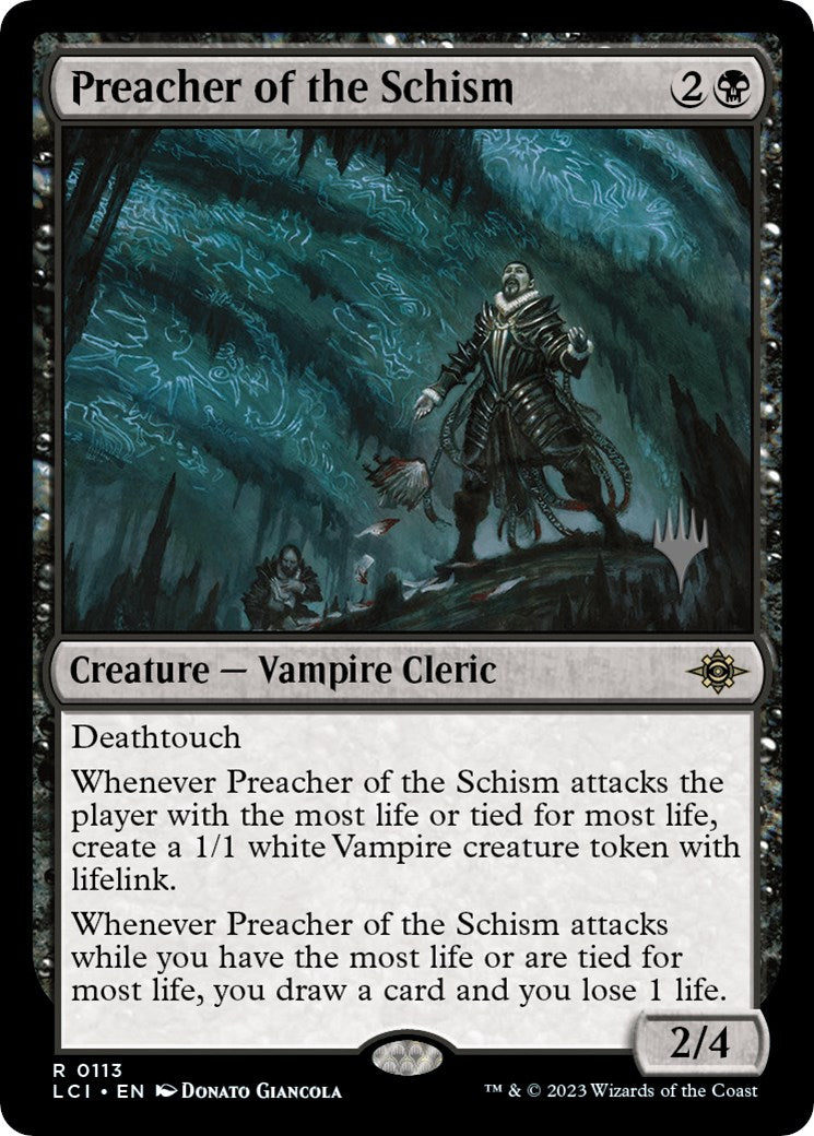 Preacher of the Schism (Promo Pack) [The Lost Caverns of Ixalan Promos] | Galaxy Games LLC