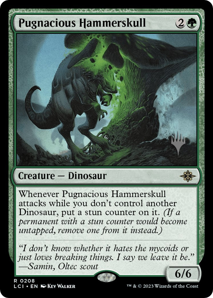 Pugnacious Hammerskull (Promo Pack) [The Lost Caverns of Ixalan Promos] | Galaxy Games LLC