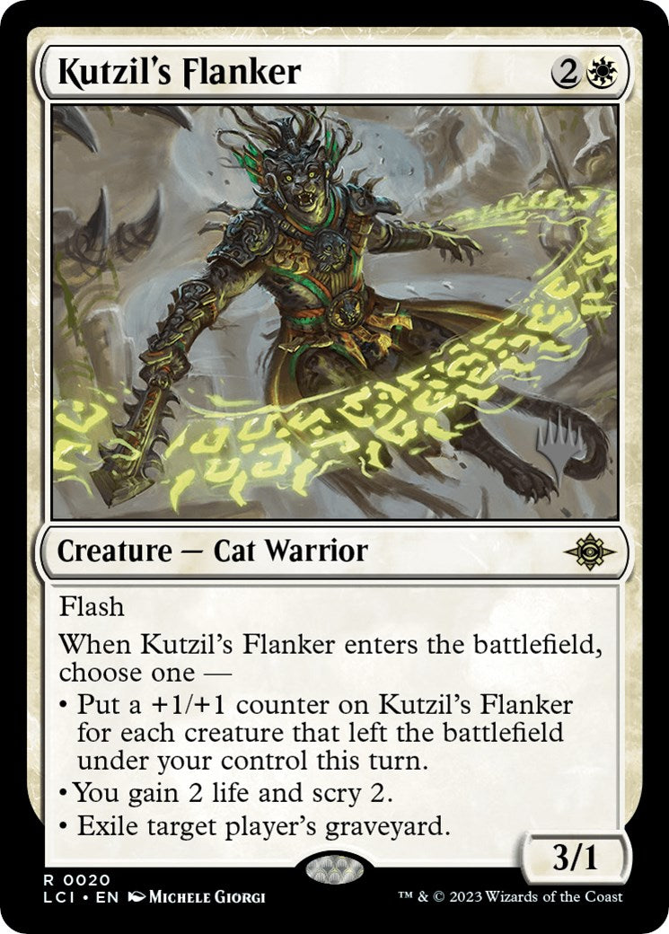 Kutzil's Flanker (Promo Pack) [The Lost Caverns of Ixalan Promos] | Galaxy Games LLC