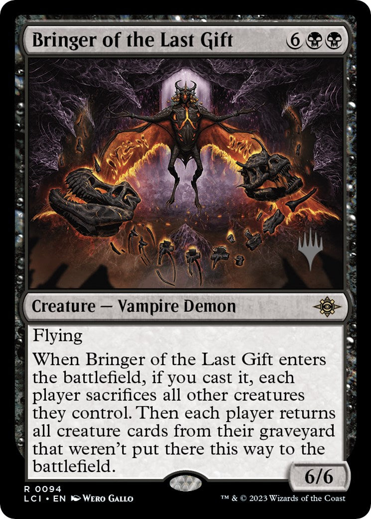 Bringer of the Last Gift (Promo Pack) [The Lost Caverns of Ixalan Promos] | Galaxy Games LLC