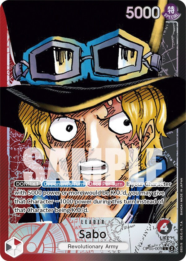 Sabo (Alternate Art) [Awakening of the New Era] | Galaxy Games LLC