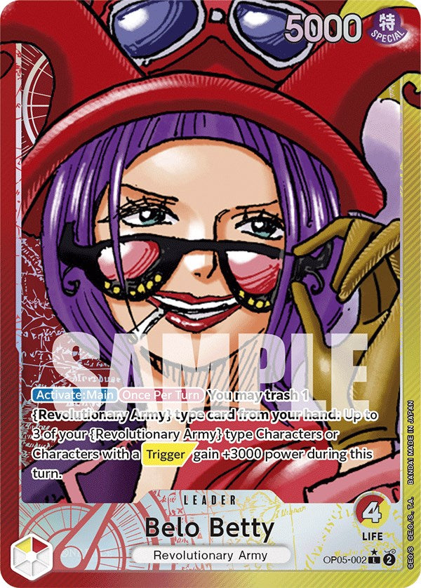 Belo Betty (Alternate Art) [Awakening of the New Era] | Galaxy Games LLC