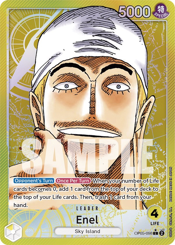 Enel (Alternate Art) [Awakening of the New Era] | Galaxy Games LLC