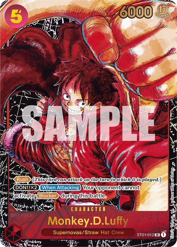 Monkey.D.Luffy (Alternate Art) [Starter Deck: Straw Hat Crew] | Galaxy Games LLC