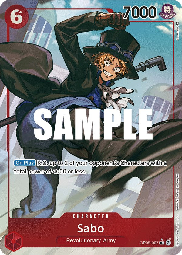 Sabo (Alternate Art) [Awakening of the New Era] | Galaxy Games LLC
