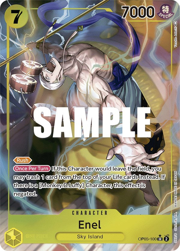 Enel (Alternate Art) [Awakening of the New Era] | Galaxy Games LLC