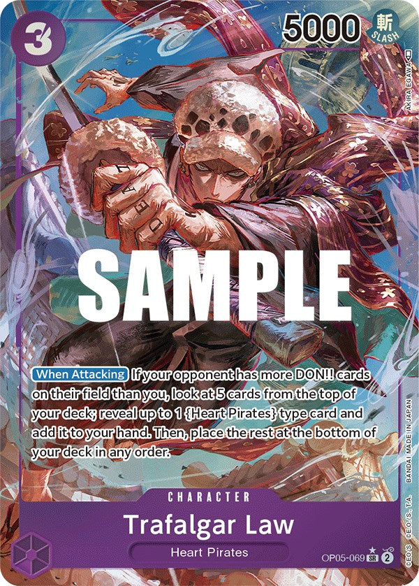 Trafalgar Law (Alternate Art) [Awakening of the New Era] | Galaxy Games LLC