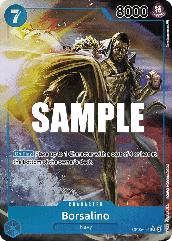 Borsalino (Alternate Art) [Awakening of the New Era] | Galaxy Games LLC
